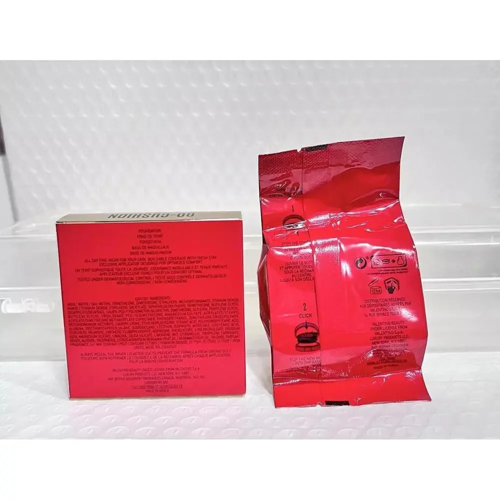 Valentino Beauty Go Cushion Refill‎ Ligr 2 Light Rosa 2 NIB Full Size
